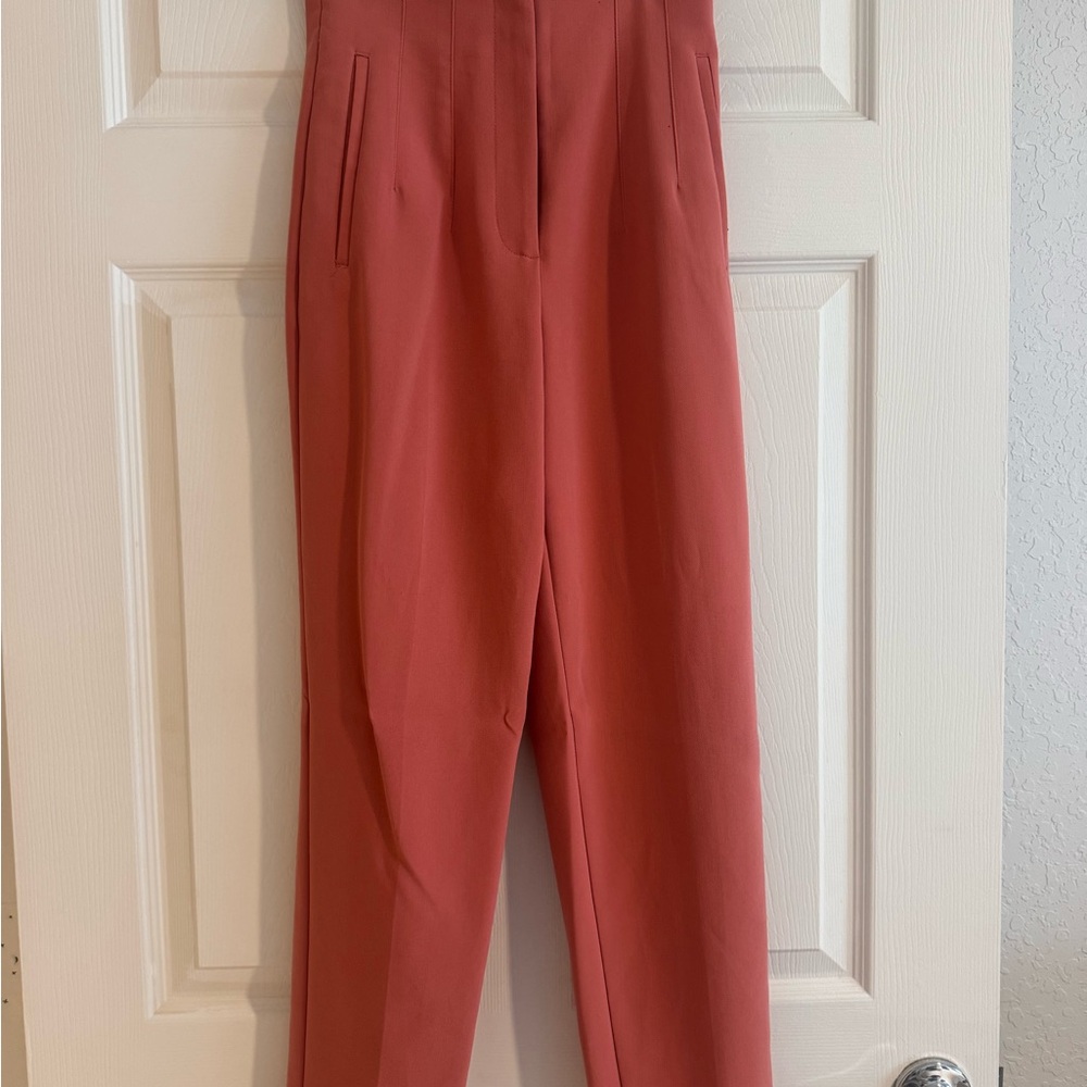 New Zara Coral Women's Pants